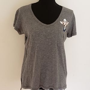 PJ Salvage Chihuahua Pocket Pajama Top